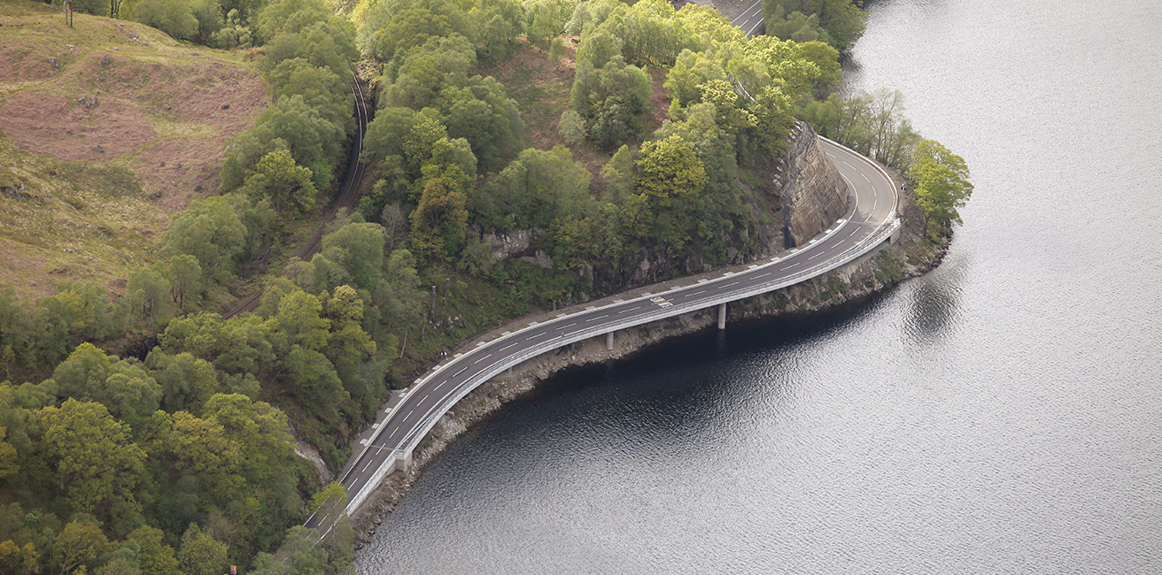 Video Cover for A82 Pulpit Rock, Loch Lomond
