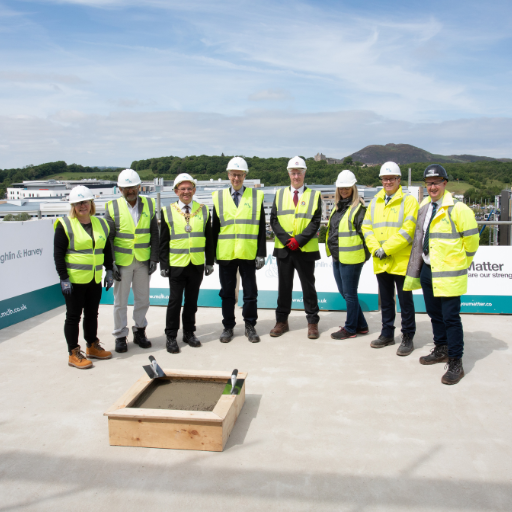 Featured Image for Usher Institute celebrates topping out milestone