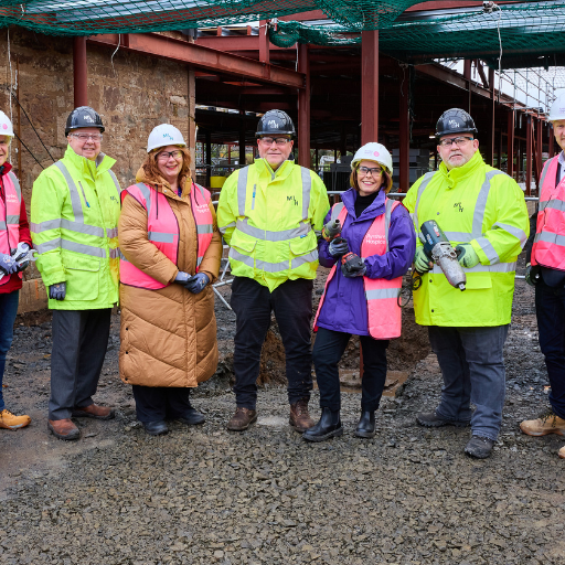 Featured Image for Ayrshire Hospice reaches topping out of new home
