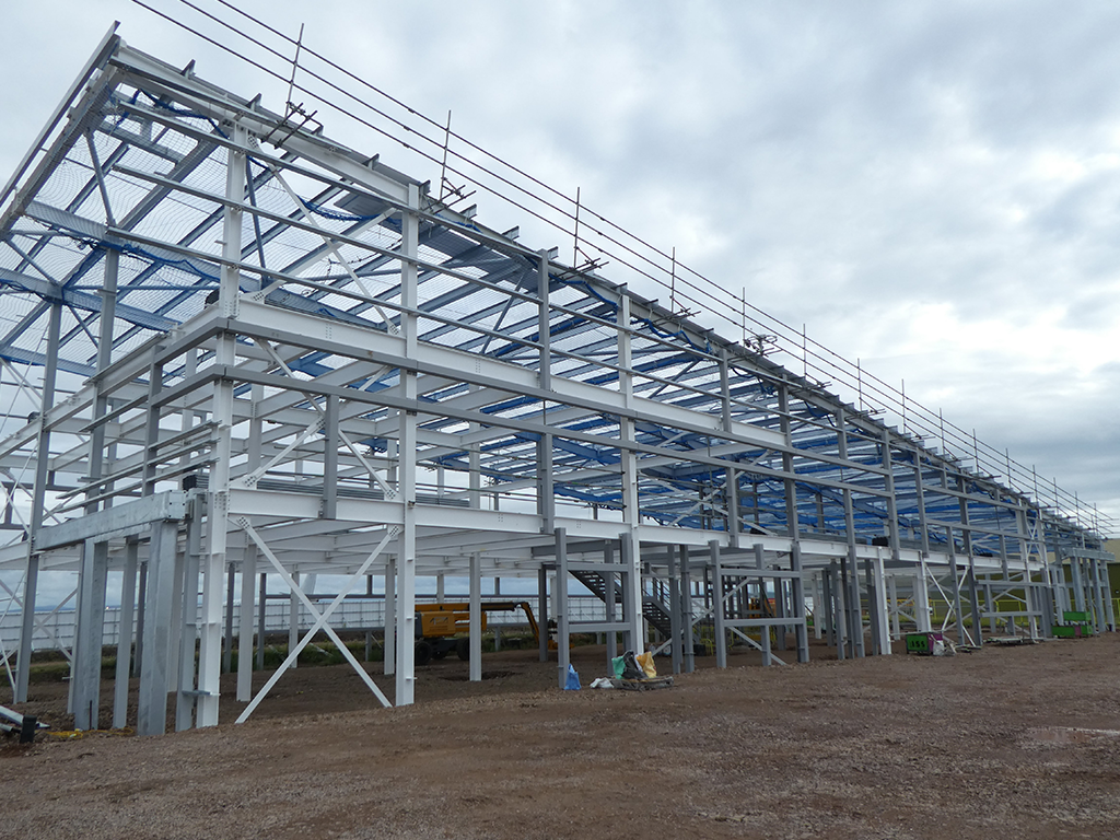 Featured Image for Moray steel supplier supports construction of UK E-7 Wedgetail facilities