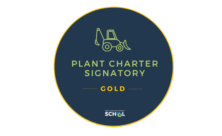 Featured Image for Gold Status for the Supply Chain School’s Plant Commitment Charter