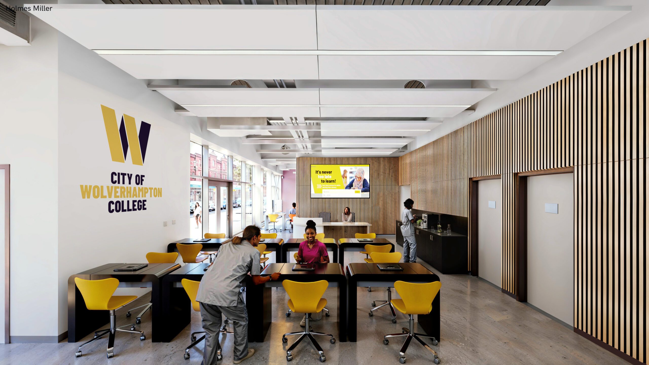 Gallery Image for Taste of what’s to come inside new CLQ college campus