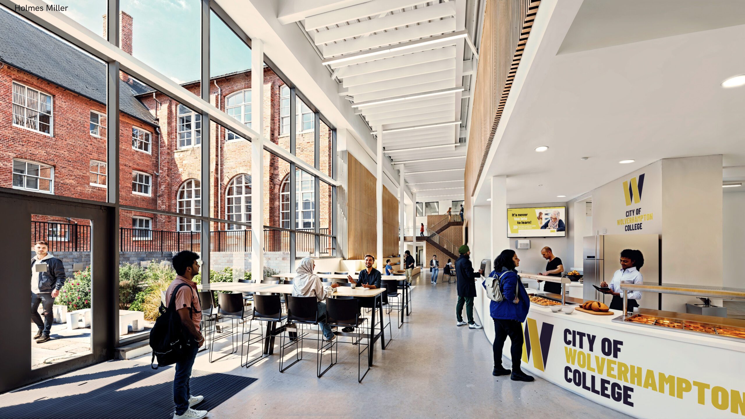 Gallery Image for Taste of what’s to come inside new CLQ college campus