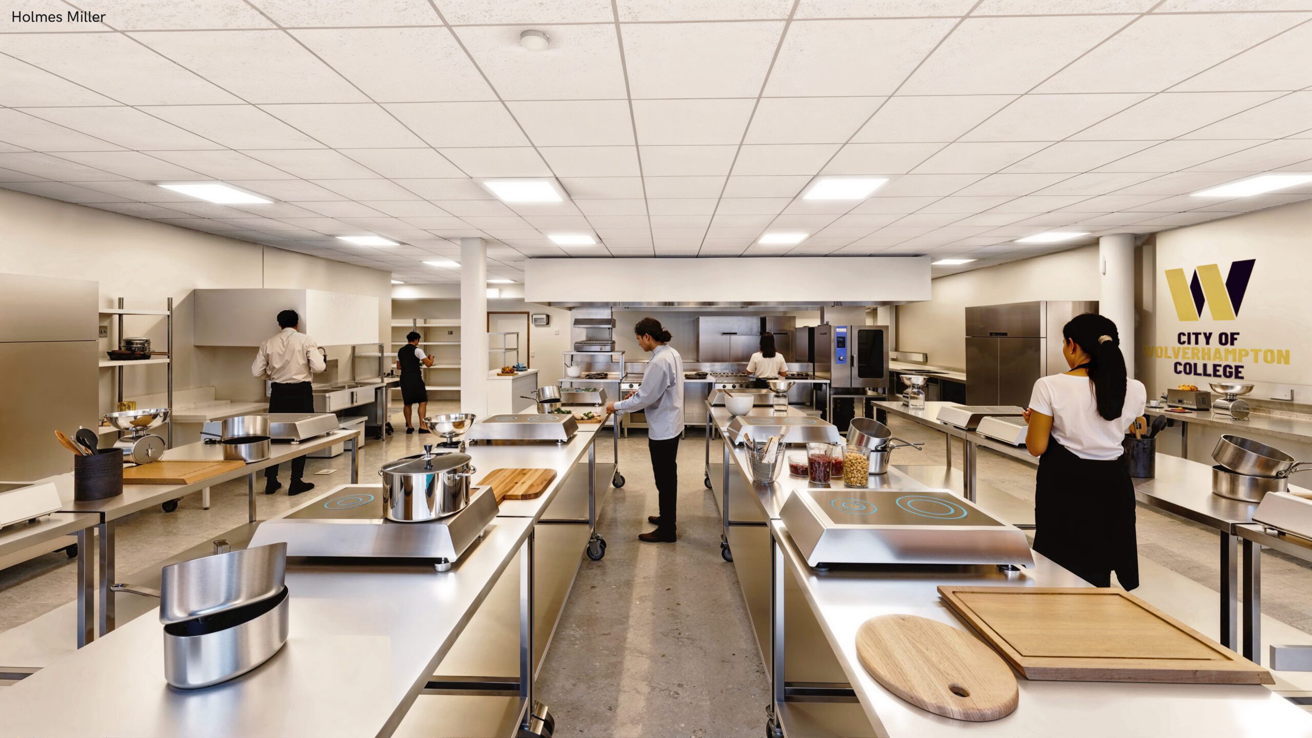 Gallery Image for Taste of what’s to come inside new CLQ college campus