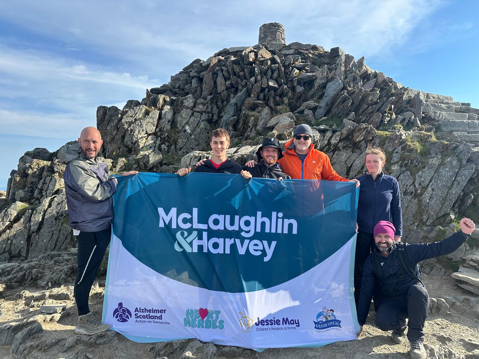 Featured Image for Over £40,000 raised by McLaughlin & Harvey employees for four charities
