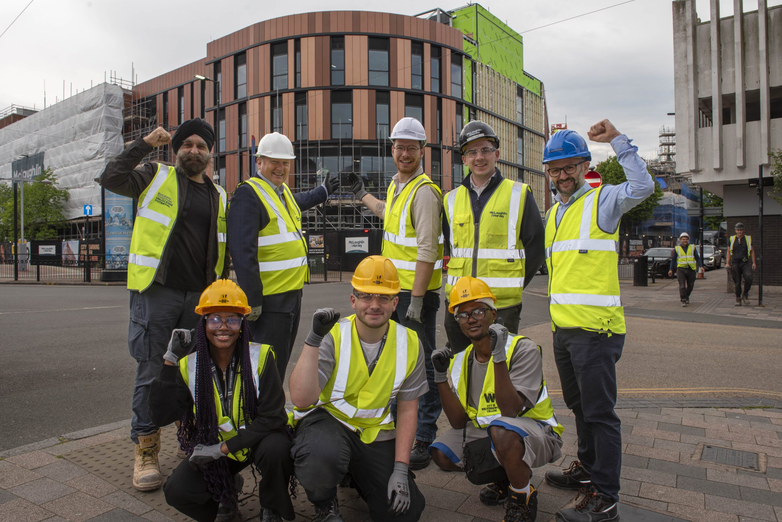 Featured Image for Wraps coming off new Wolverhampton City Learning Quarter college campus
