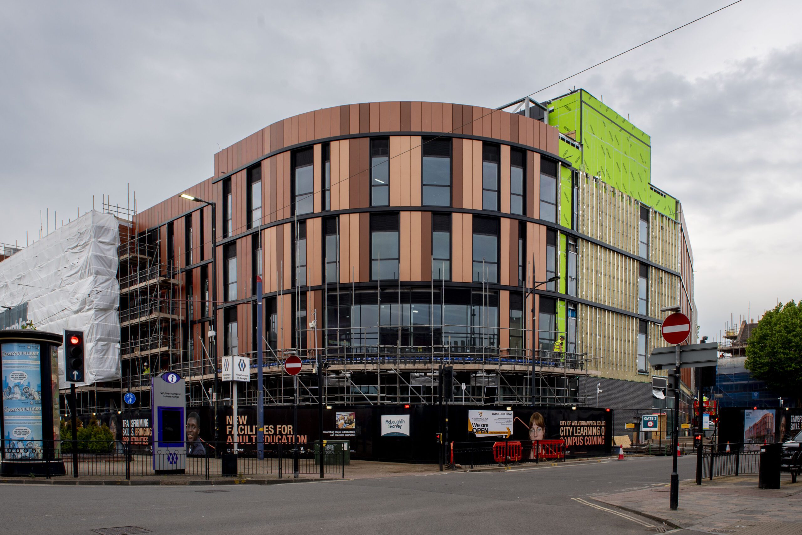 Featured Image for Wraps coming off new Wolverhampton City Learning Quarter college campus