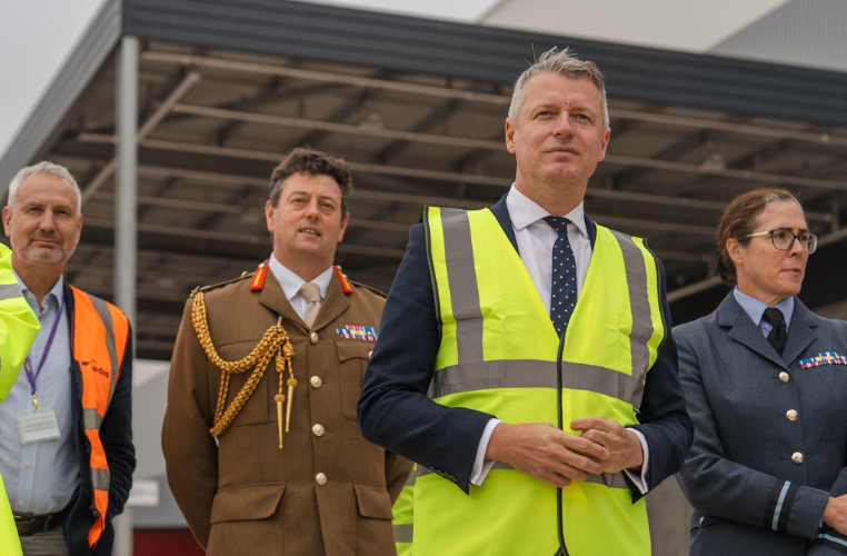 Featured Image for Minister opens state-of-the-art defence storage facility in Cumbria