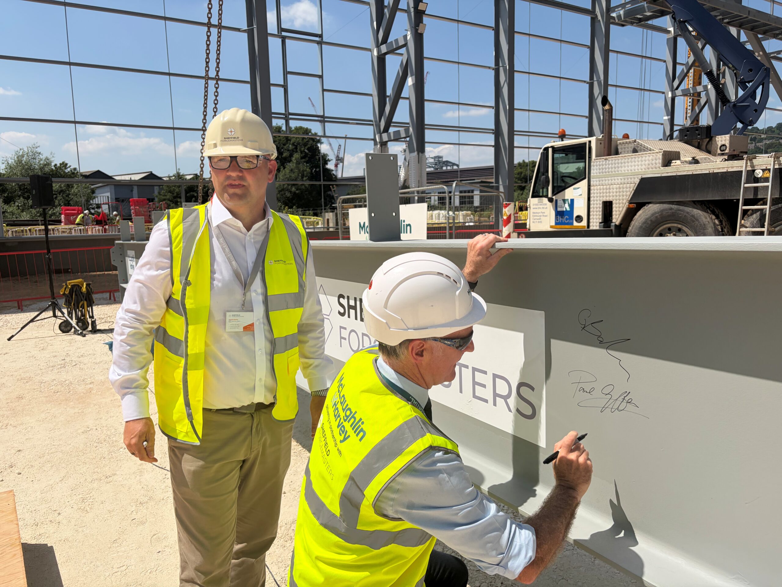 Featured Image for Sheffield Forgemasters’ New Machine Shop Tops Out