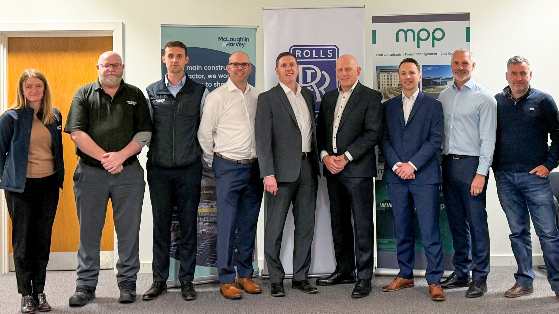 Featured Image for McLaughlin & Harvey wins multi-million pound contract for new Rolls-Royce facility
